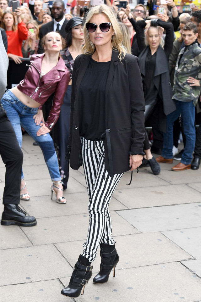 Kate Moss na otwarciu sklepu Reserved na Oxford Street