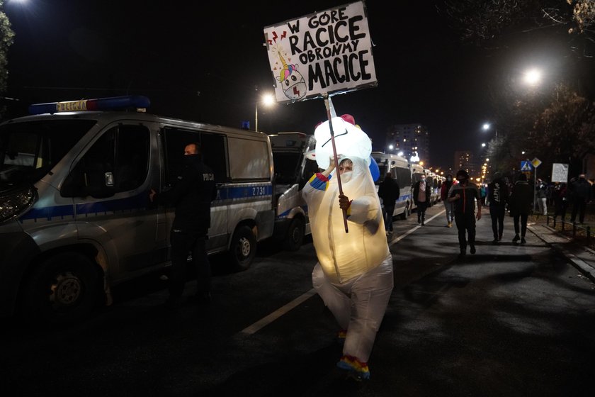 Strajk Kobiet w Warszawie