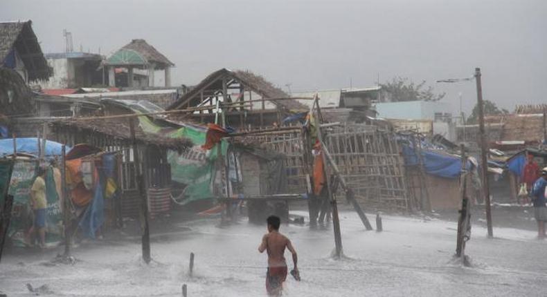 Militants ambush Philippine army convoy as typhoon death toll hits 41