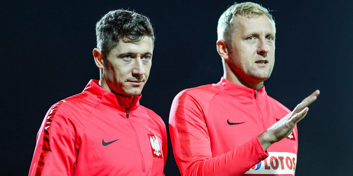 Kamil Glik i Robert Lewandowski rozegrali razem wiele meczów w reprezentacji Polski.