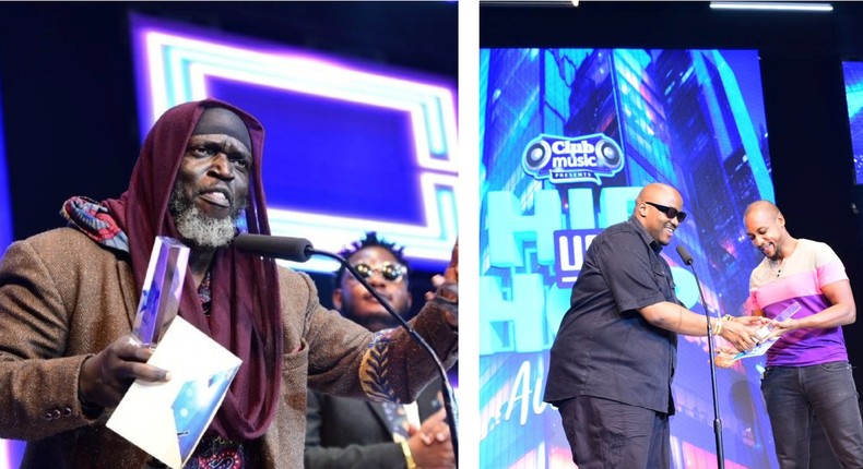 Babaluku gave an impassioned speech after receiving the Lifetime Achievement Award. Other winners included The Mith who took home the Song of the Year Award