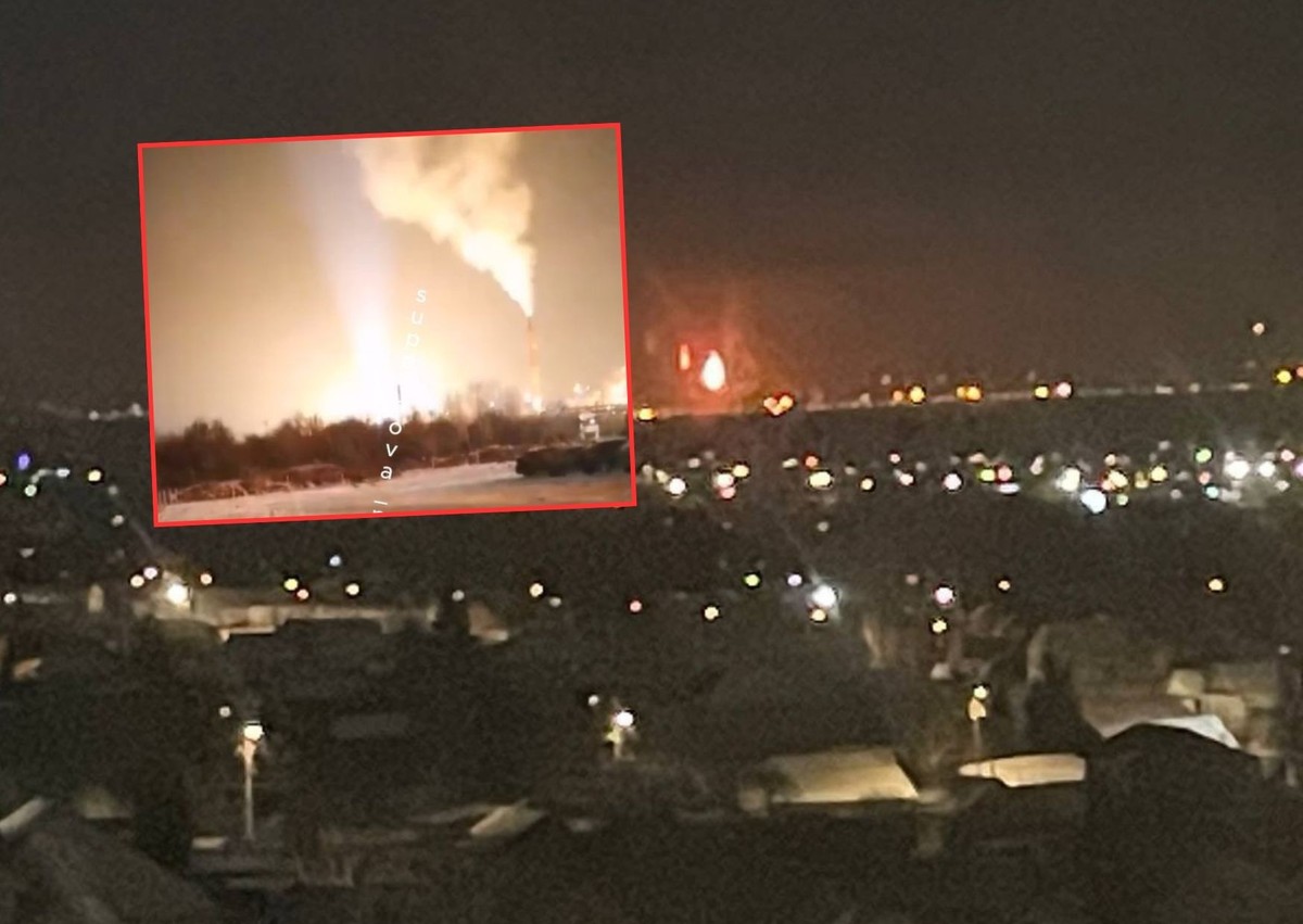 Atak dronów na Rosję