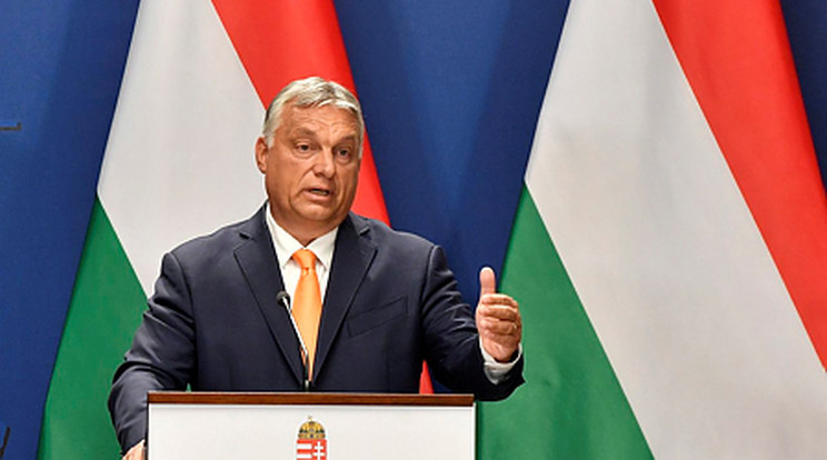 Orbán Viktor a közösségi oldalaira posztolt / Fotó: MTI/Máthé Zoltán