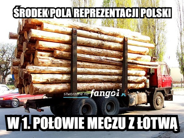 Memy po meczu Polska-Łotwa