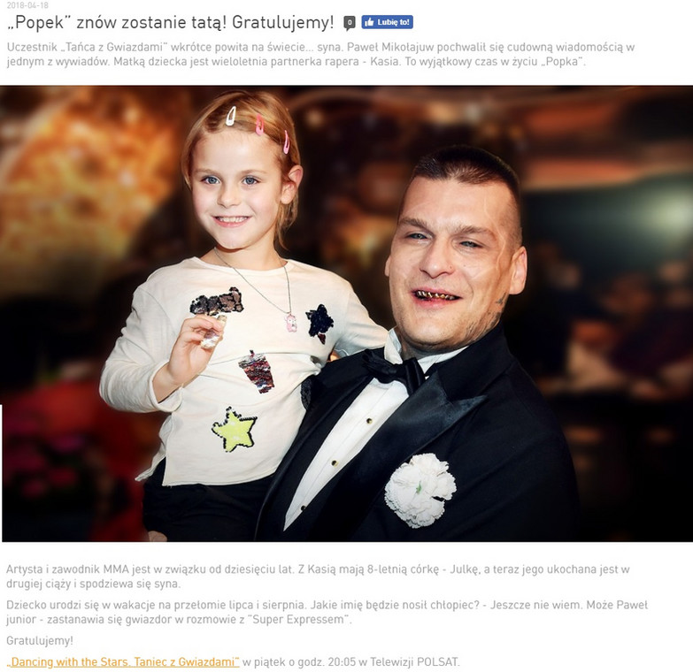 Screen ze strony internetowej Polsat.pl
