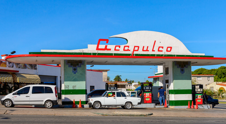 Gasolinera Acapulco w Hawanie, Kuba