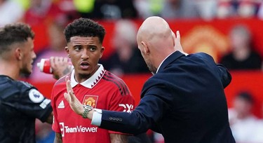 Manchester United senior players beg Sancho to apologise to Ten Hag