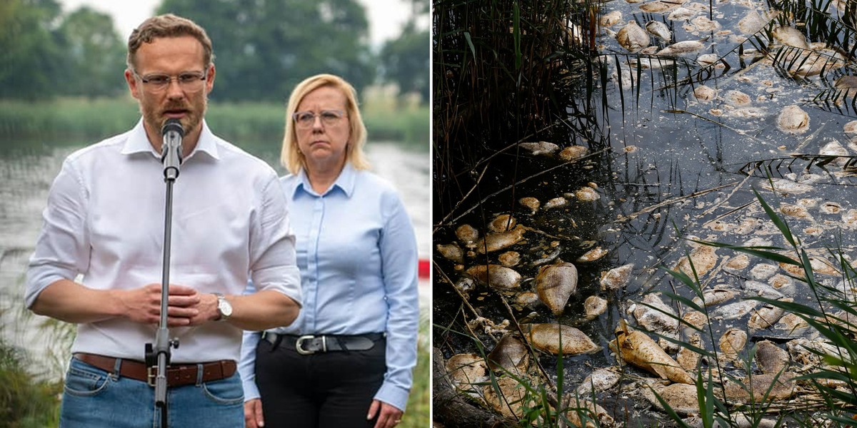 Wojewoda zachodniopomorski Zbigniew Bogucki poinformował o stanie Odry