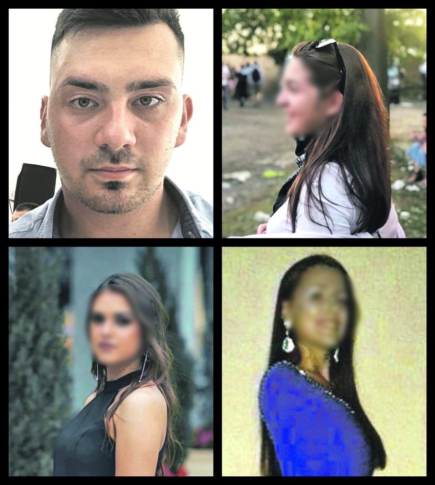 Sara L. (18), Miodrag J. (19), Ivana B. (20) i Tanja L. (18)