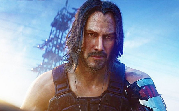 Keanu Reeves w grze "CyberPunk 2077"