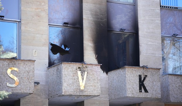 Oštećeni Ruski dom u Češkoj