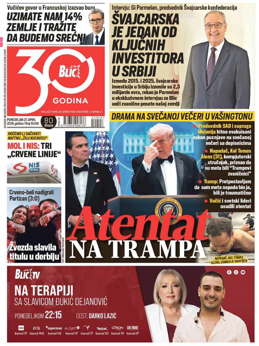 NASLOVNA BLIC