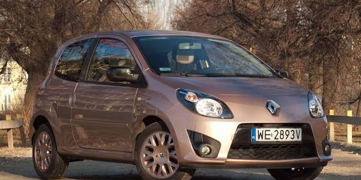 Renault Twingo Miss Sixty: różowa puderniczka