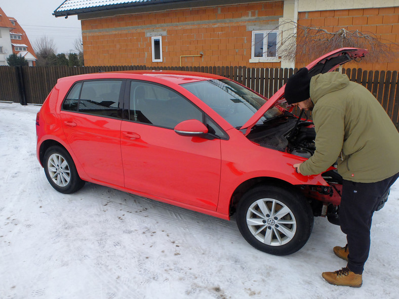 Volkswagen Golf VII 1.8 TSI - pechowa licytacja z Kanady