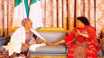 Remi Tinubu and Patience Jonathan [The Nation]