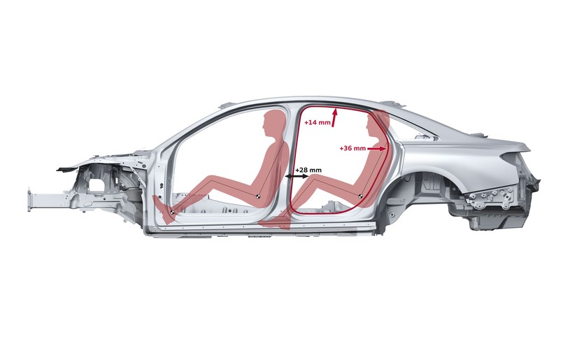 Pod względem sztywności skrętnej (arametru decydującego o precyzji prowadzenia oraz komfortu akustycznego) nowe audi A8 ma o niemal 25 proc. przewyższać wartości schodzącego modelu