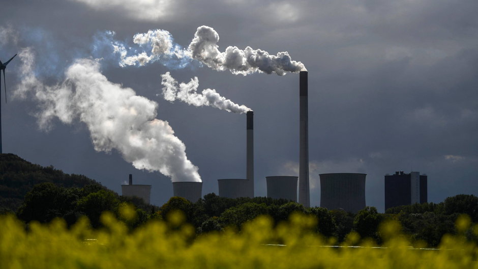 Elektrownia węglowa globalnej firmy energetycznej Uniper w Gelsenkirchen w zachodnich Niemczech