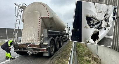 Groźny wypadek na Mazowszu. Autokar z dziećmi uderzył w ciężarówkę. Są ranni