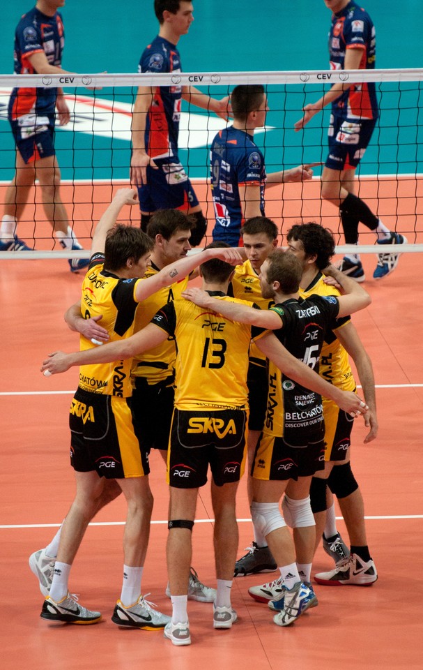 SIATKÓWKA LM PGE SKRA BEŁCHATÓW ACH VOLLEY LJUBLJANA