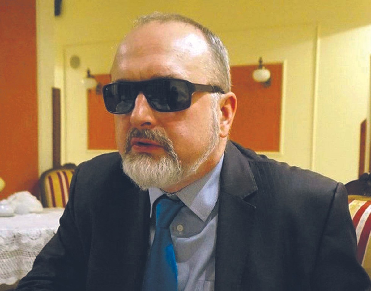 Andrzej Góźdź adwokat, jest niewidomy