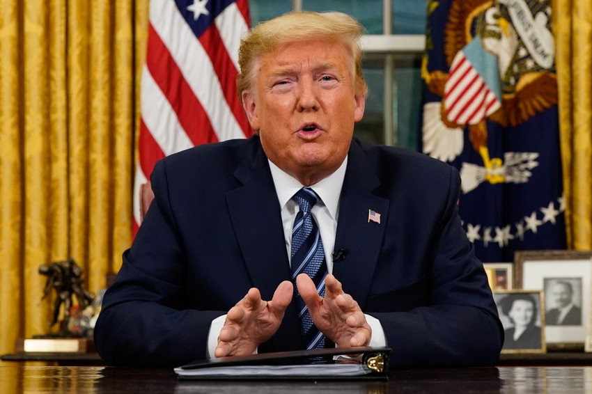 Trampovo obraćanje povodom korona virusa izazvalo je burne reakcije