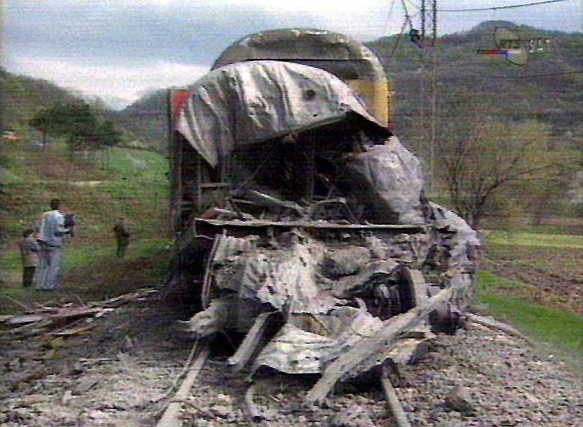 Grdelička klisura, NATO bombardovanje