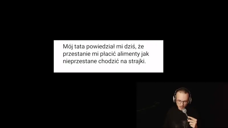 Fragment filmu &quot;(prawdziwy) atak na polskie rodziny&quot; Krzysztofa Gonciarza