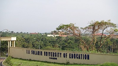 Tai Solarin University of Education, Ijagun.