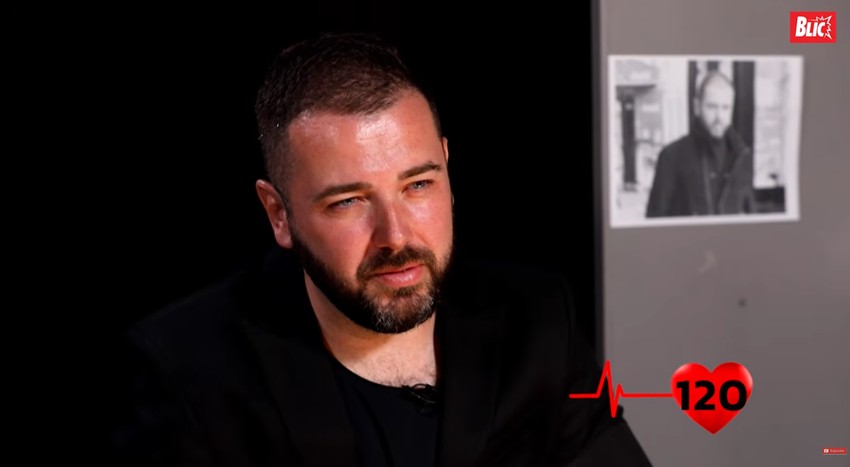 Aca Kos na Blic poligrafu