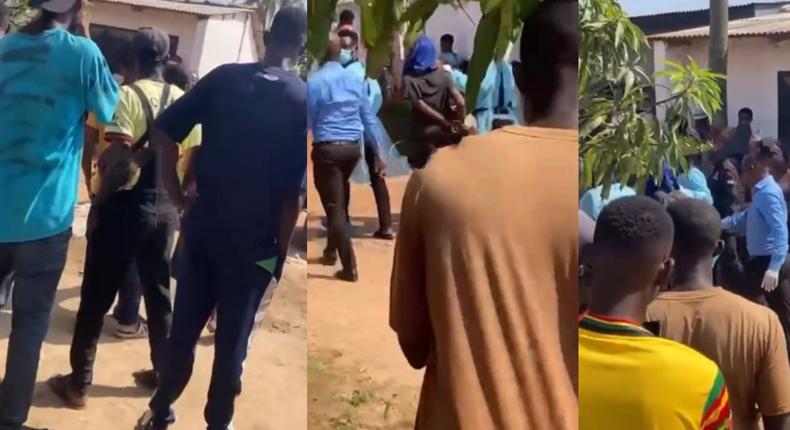 Police arrest young man for cutting off lady's head at Spintex 