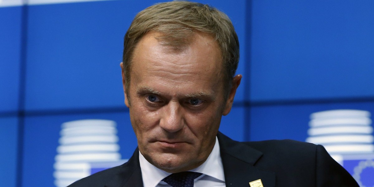 Tusk w Brukseli