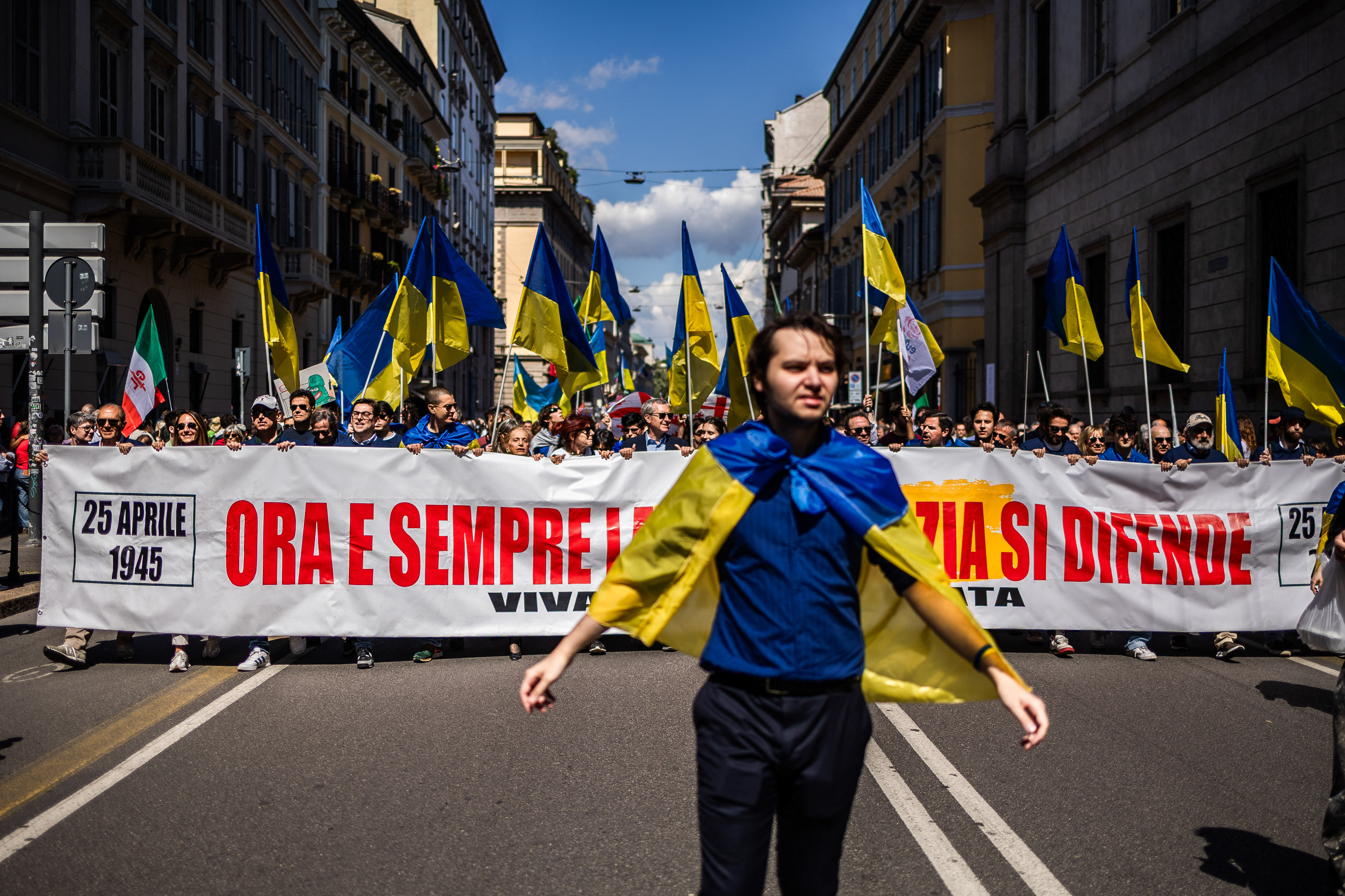 Ucraini mobilitazione Caserta: protesta concerto Гергиева