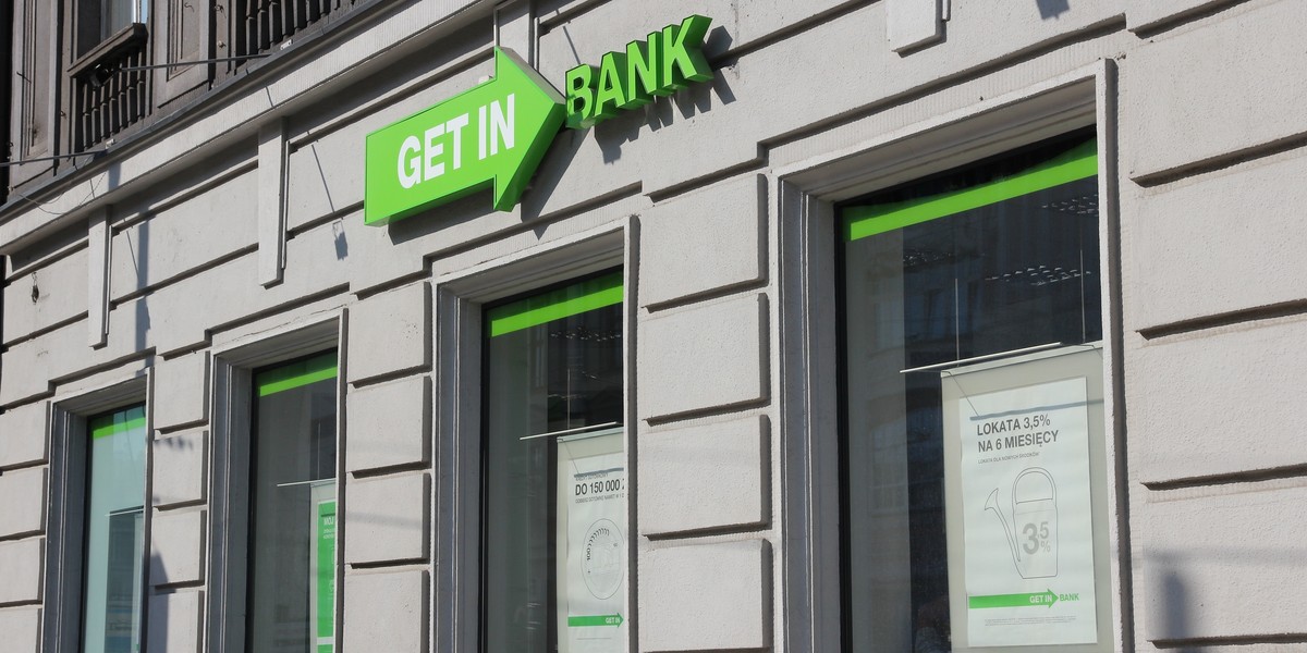 Getin Noble Bank w ciągu roku zwiększył stratę netto z 26,6 mln zł do 75,1 mln zł