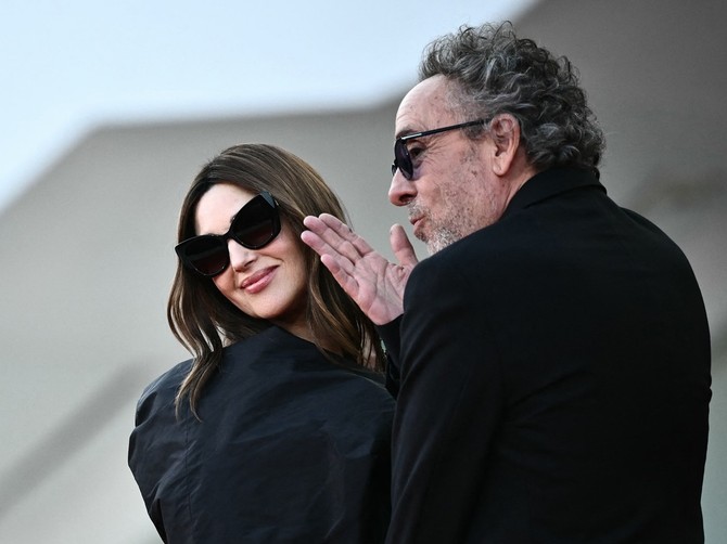 Monika Beluči i Tim Barton u Veneciji