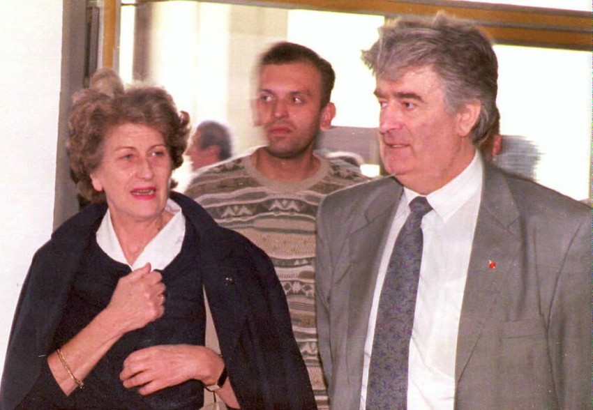 Biljana Plavšić i Radovan Karadžić