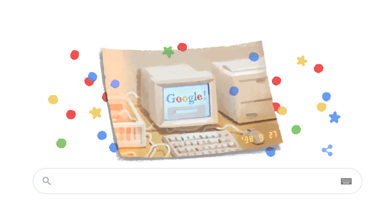 Google świętuje 21. urodziny w Google Doodle