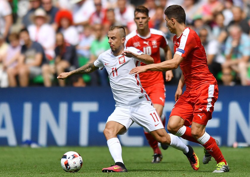 Pilka nozna. Euro 2016. Szwajcaria - Polska. 25.06.2016