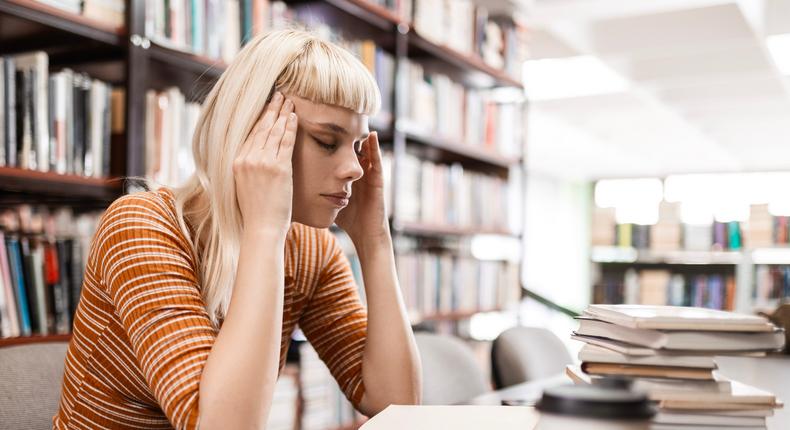 The author, not pictured, is a college student and has schizophrenia.Nastasic/Getty Images