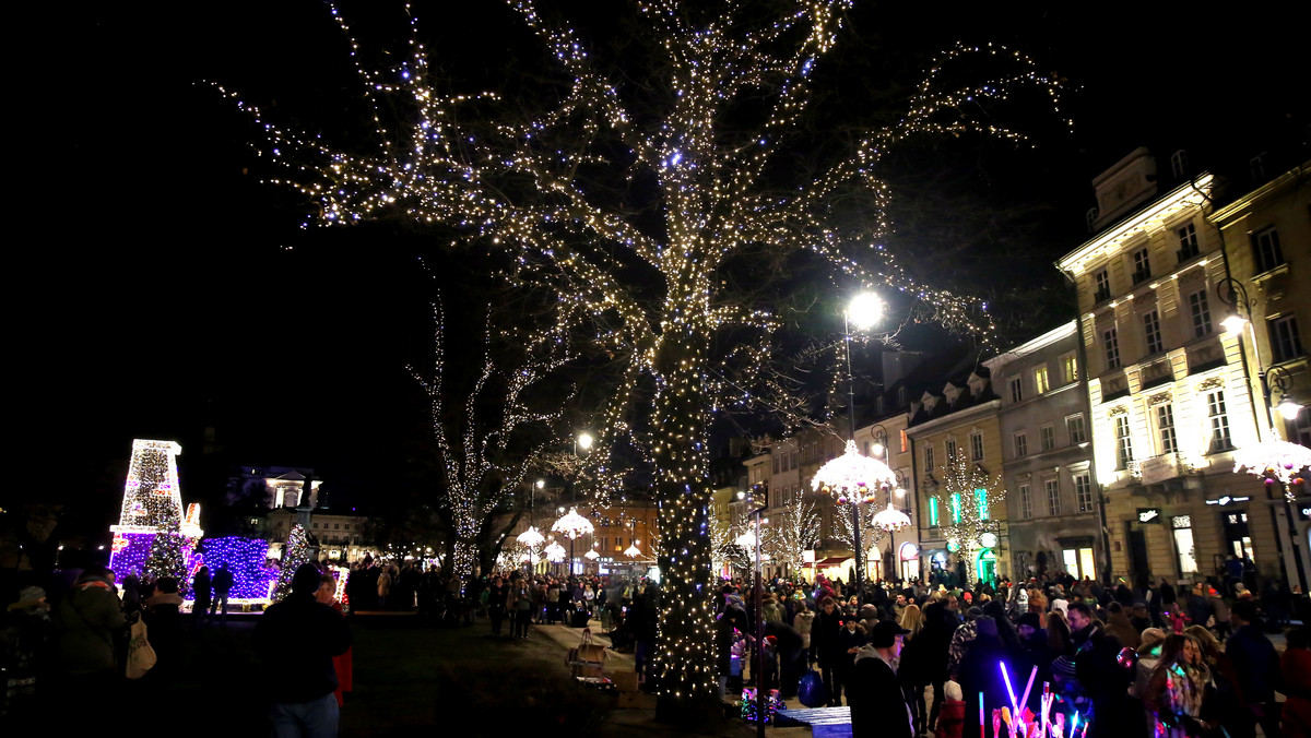 WARSZAWA ŚWIĄTECZNA ILUMINACJA  (świąteczna iluminacja)