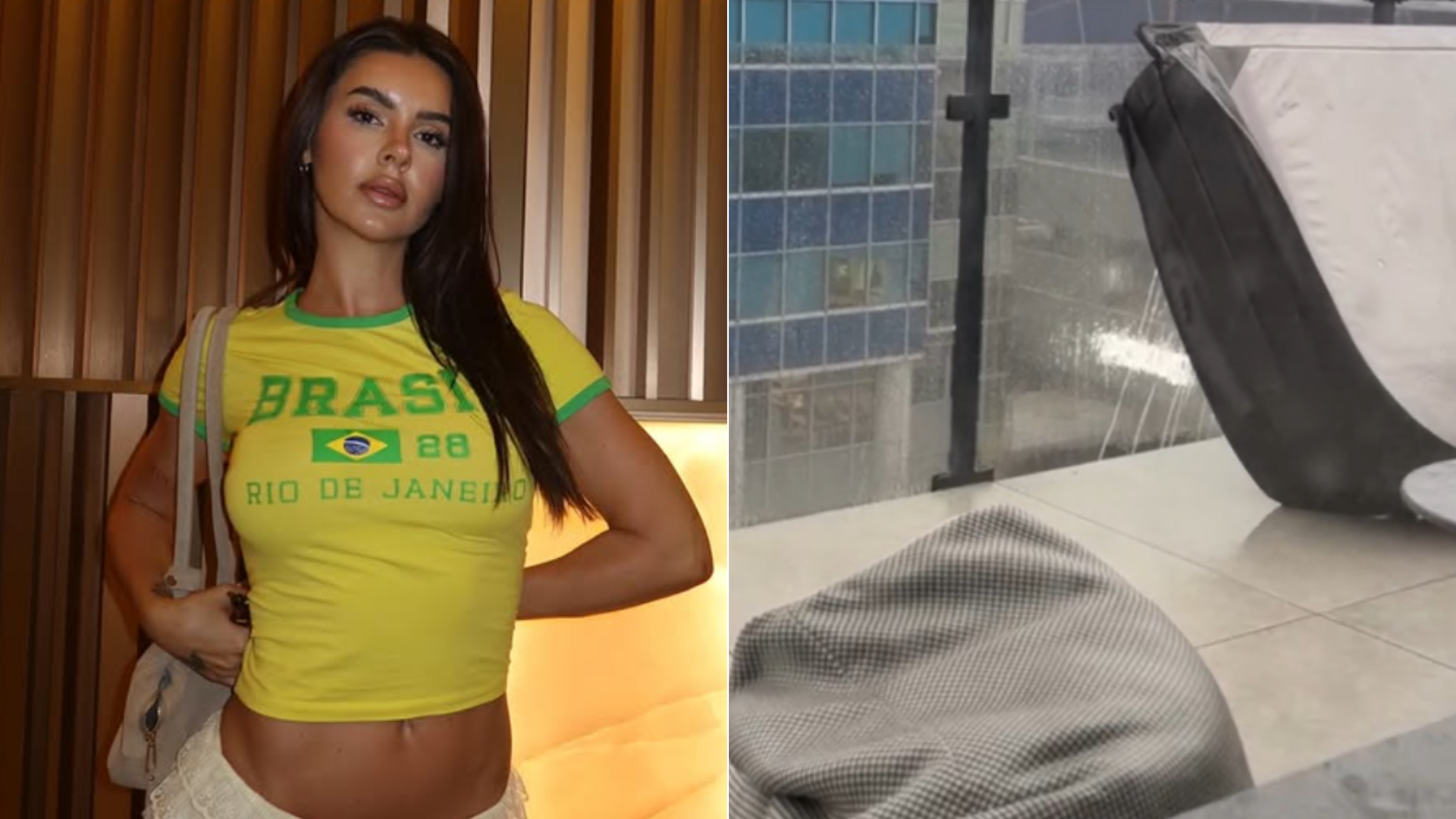 Influencerka Lucia Lula Almaksus ukázala spúšť po búrke v Bratislave.