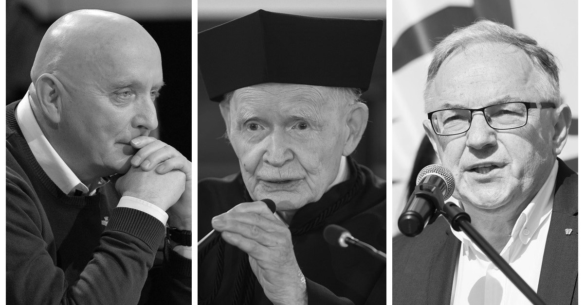 Oni odeszli w 2025 roku. 15 Polaków, którzy tworzyli prawo, politykę i biznes [GALERIA]