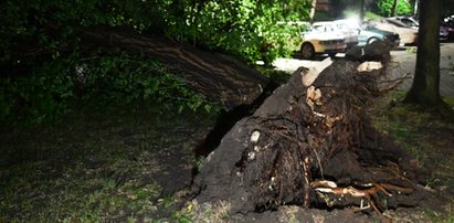 "Nawałnica dekady" nad Krakowem. Zalane ulice i osiedla, paraliż komunikacyjny. Przerażające nagrania