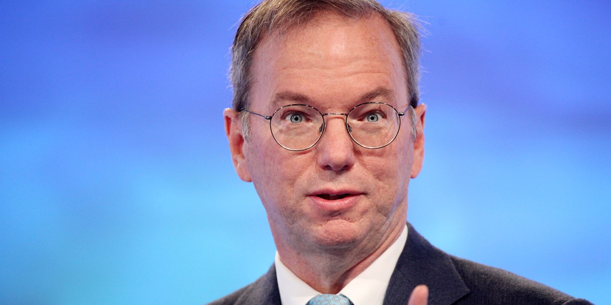 Alphabet chairman Eric Schmidt: The 'real secret' to success is sleep