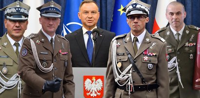 Prezydent Duda wręcza 21 generalskich nominacji. Cztery nazwiska wzięliśmy pod lupę