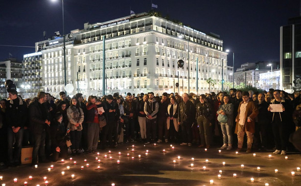 Protest w Atenach