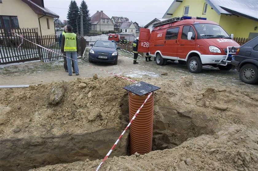 Ziemia zabiła robotnika