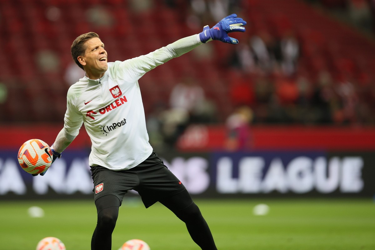 Bramkarz reprezentacji Polski Wojciech Szczęsny