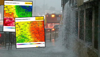 Z suszy do podtopień? Przed nami olbrzymie zawirowanie w pogodzie i ulewy [MAPY]