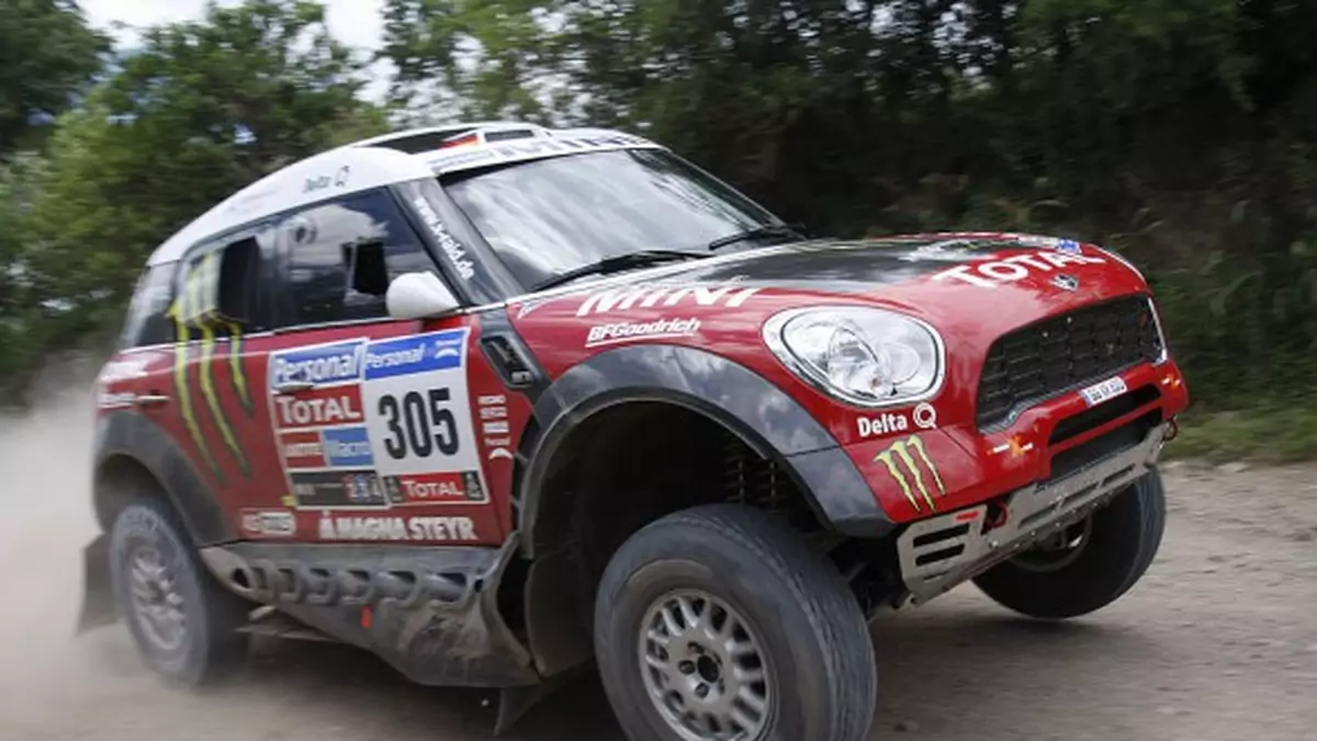 Rajd Dakar 2012: Hołowczyc za kierownicą Mini