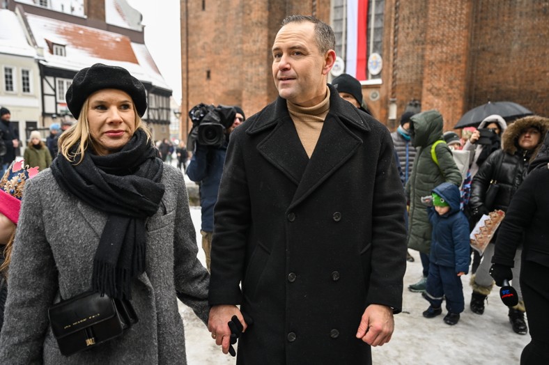 Marta Nawrocka i Karol Nawrocki